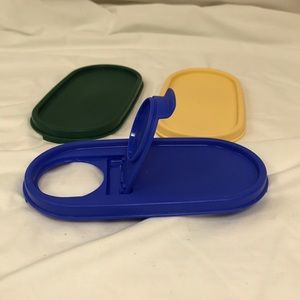 Tupperware Kitchen - 3 Tupperware Mod Mates Oval Rep Seals #1616 #1617 Tupperware Kitchen - 3 Tupperware Mod Mates Oval Rep Seals #1616 #1617